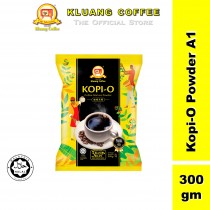 Kluang Black Coffee Cap Televisyen Kopi-O Powder Grade A1 (300gm)